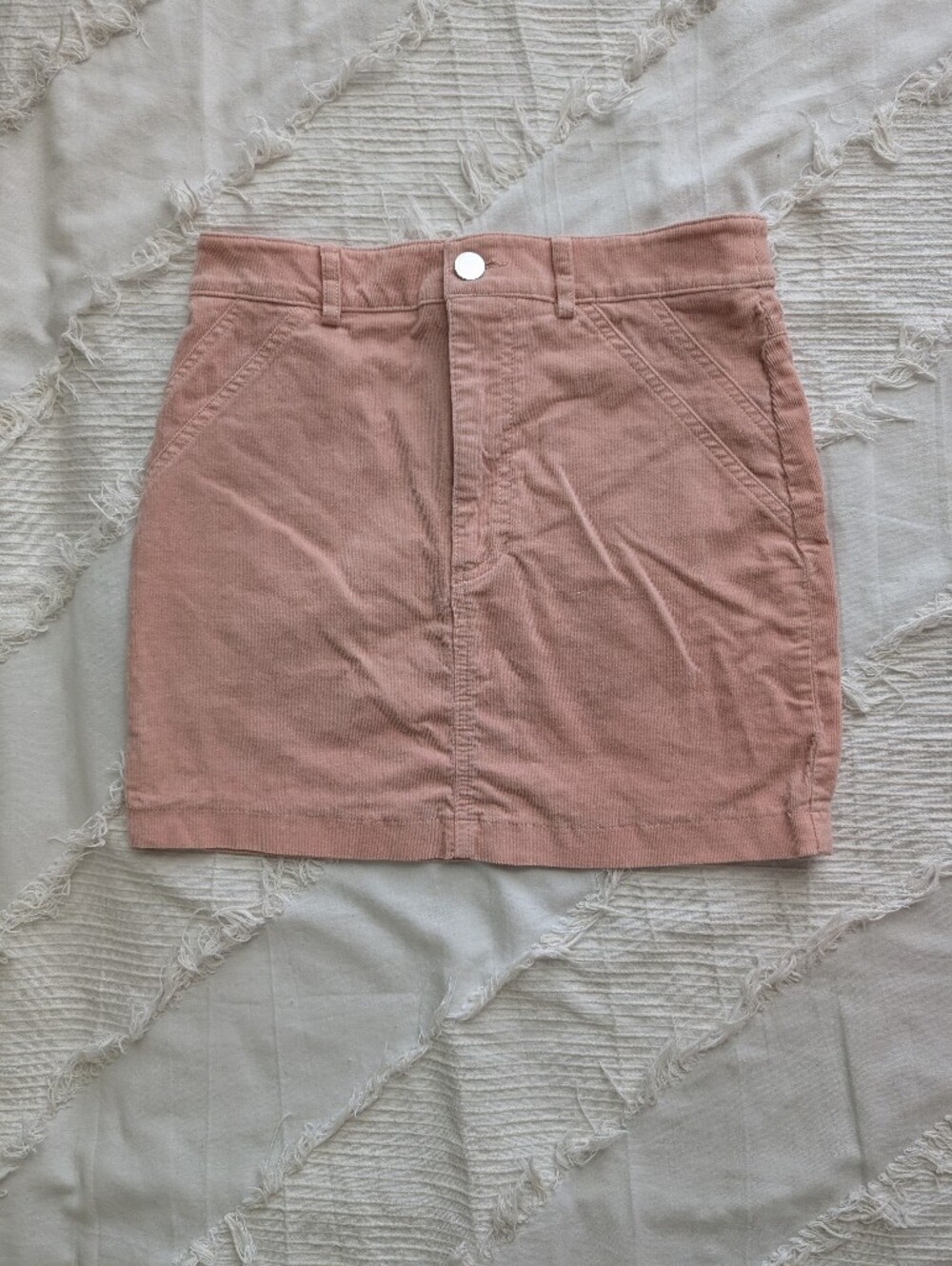 Forever 21 Dusty Pink Denim Skort